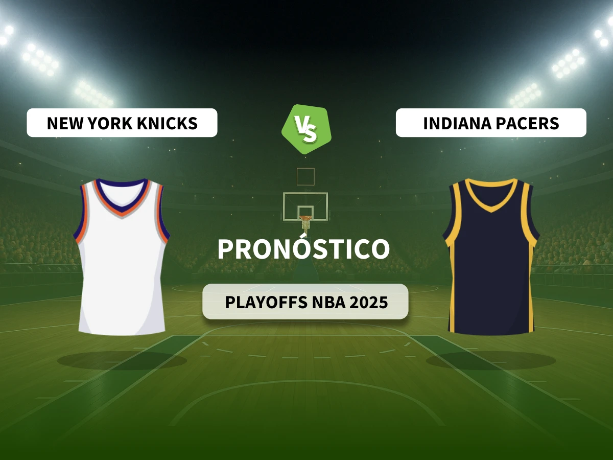 Pronóstico New York Knicks vs Indiana Pacers (1/06/25) | Playoffs NBA