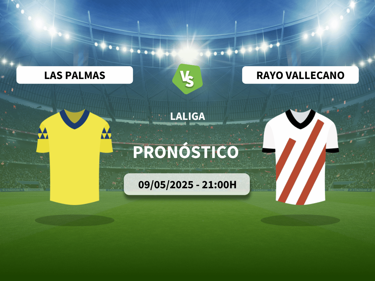 Pronóstico UD Las Palmas vs Rayo Vallecano (09/05/2025)