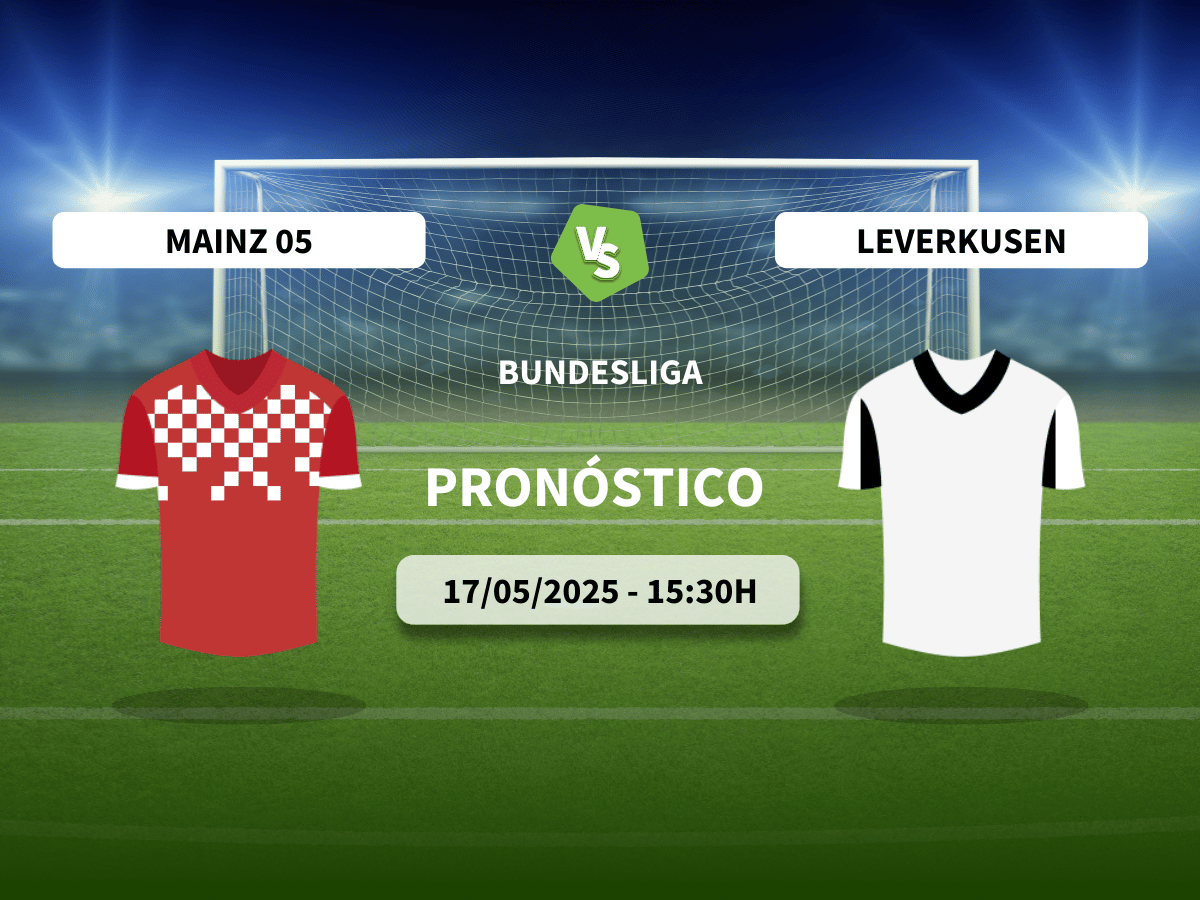 Pronóstico Mainz 05 vs Bayer Leverkusen (17/05/2025)