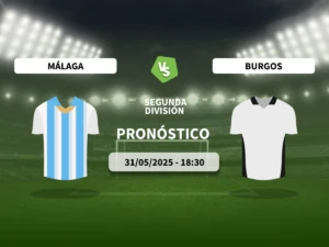 Pronóstico Málaga CF vs Burgos CF (31/05/2025)
