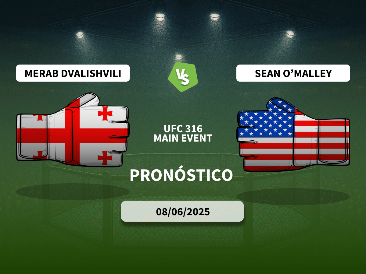 Imagen destacada del pronóstico al combate Merab Dvalishvili vs Sean O'Malley