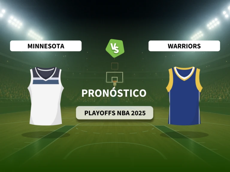 Pron&oacute;stico Minnesota vs Warriors Playoffs NBA 2025
