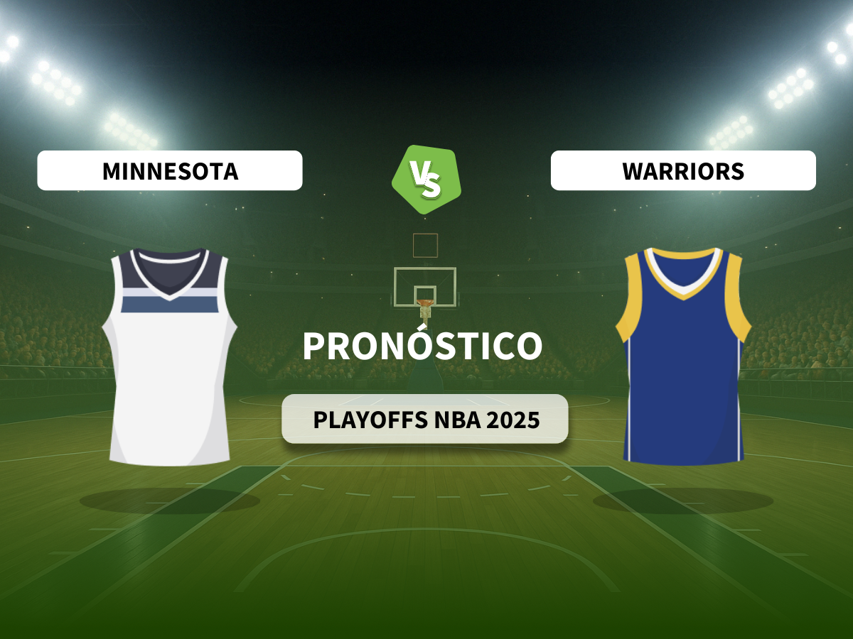 Pronóstico Minnesota vs Warriors Playoffs NBA 2025
