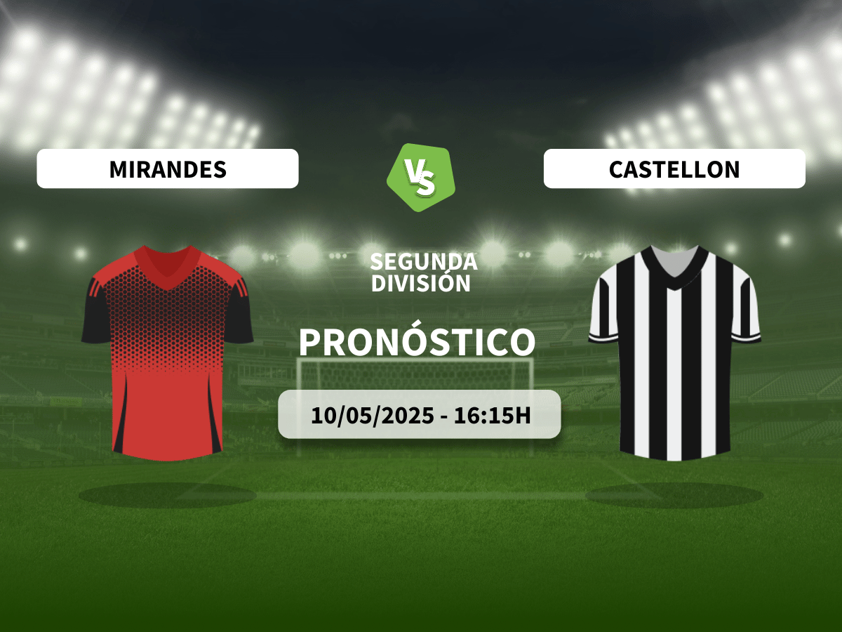Pronóstico Mirandés vs Castellón (10/05/2025)