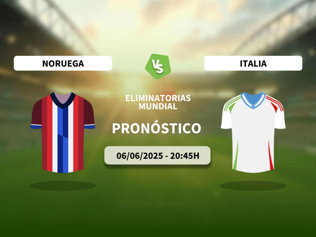 Pronóstico Noruega vs Italia (06/06/2025)