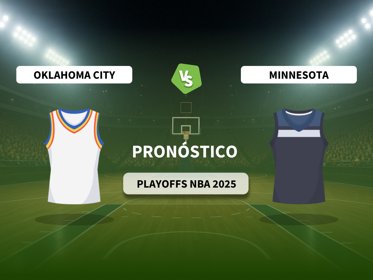 Pronóstico Oklahoma vs Minnesota Playoffs NBA 2025