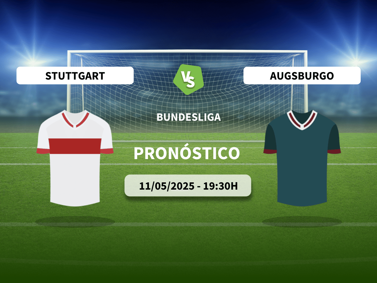 Pronóstico Stuttgart vs Augsburgo (11/05/2025)