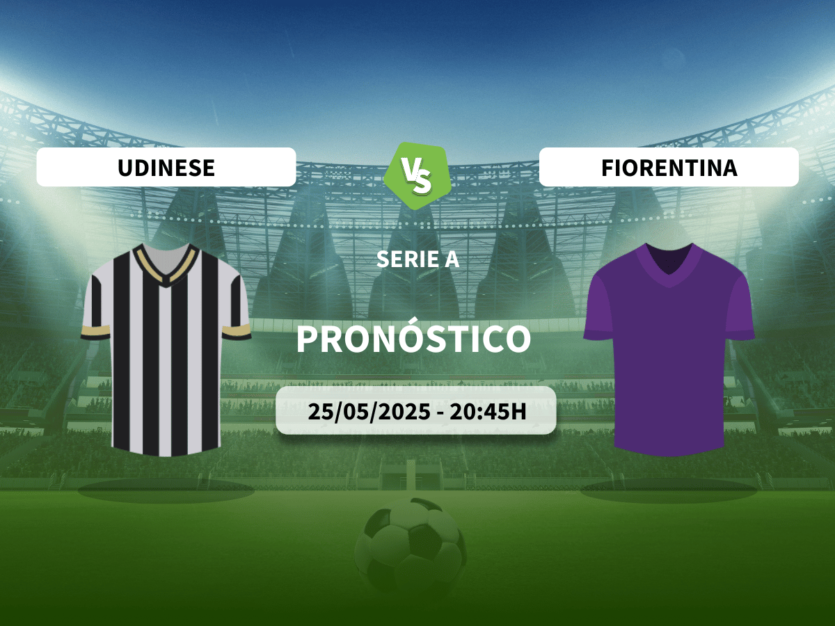 Pronóstico Udinese vs Fiorentina (25/05/2025)