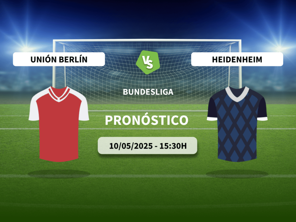 Imagen destacada pronóstico Union Berlín vs Heidenheim - Bundesliga