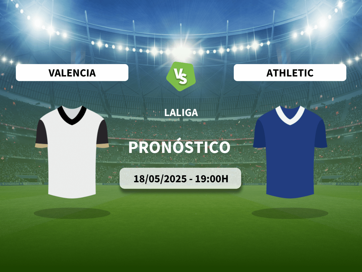 Pronóstico Valencia CF vs Athletic Club (18/05/2025)