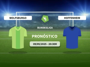 Pronóstico Wolfsburgo vs Hoffenheim (09/05/2025)