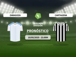 Pronóstico Real Zaragoza vs FC Cartagena (10/05/2025)