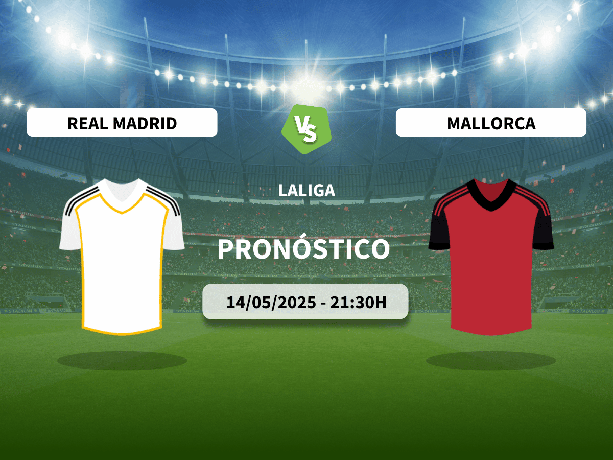 Pronóstico Real Madrid vs Mallorca (14/05/2025)