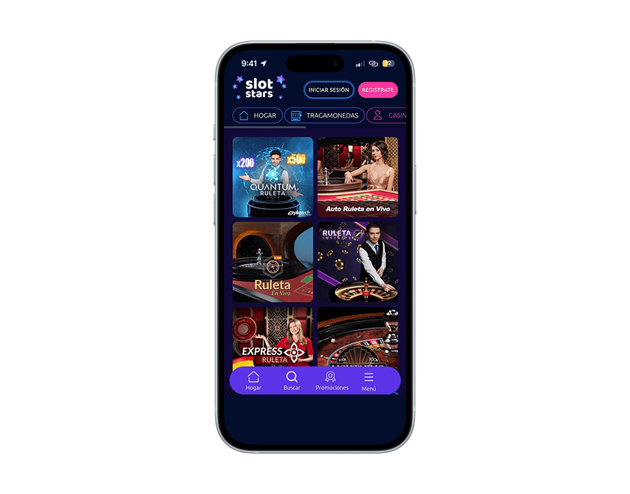slotstars vista previa movil 2