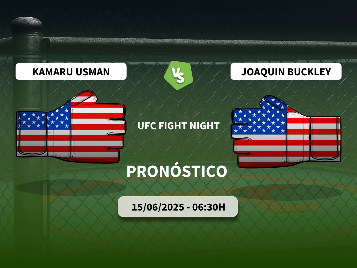 Pronóstico Usman vs Buckley | UFC Night (15/06/2025)