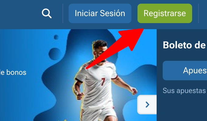 bono exclusivo 1xbet paso 1