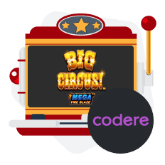 codere mega fire blaze big circus slot conversion single