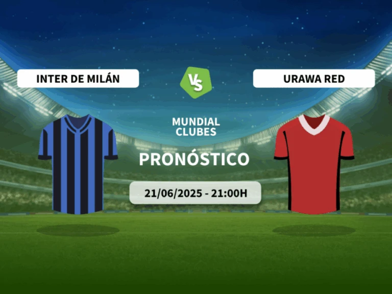 Pron&oacute;stico Inter de Milan vs Urawa Red Diamonds (21/06/2025)