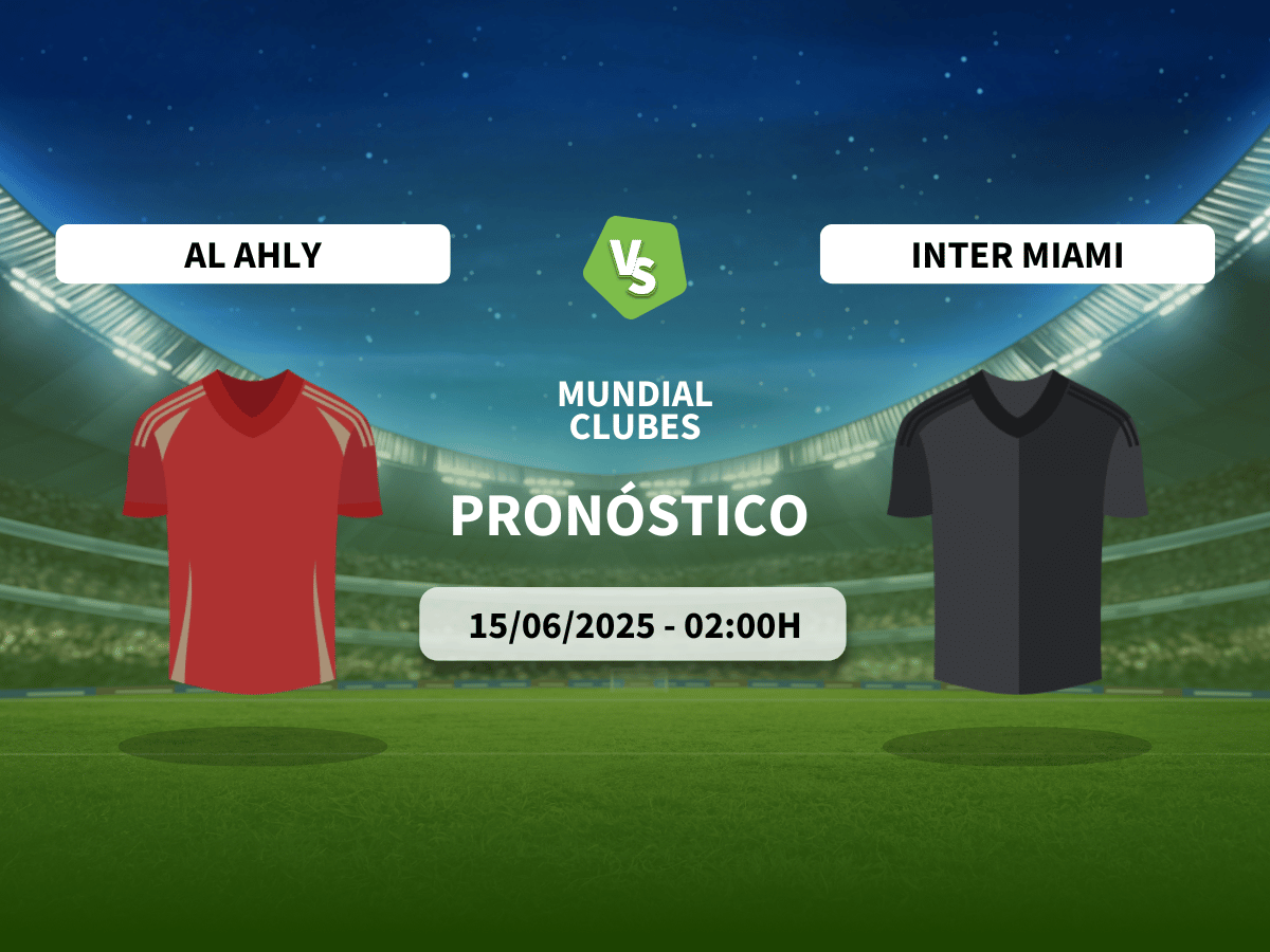 Pronóstico Al Ahly vs Inter Miami (15/06/2025)