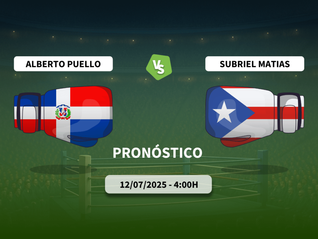 Pronóstico combate Alberto Puello vs Subriel Matias (12/07/2025)