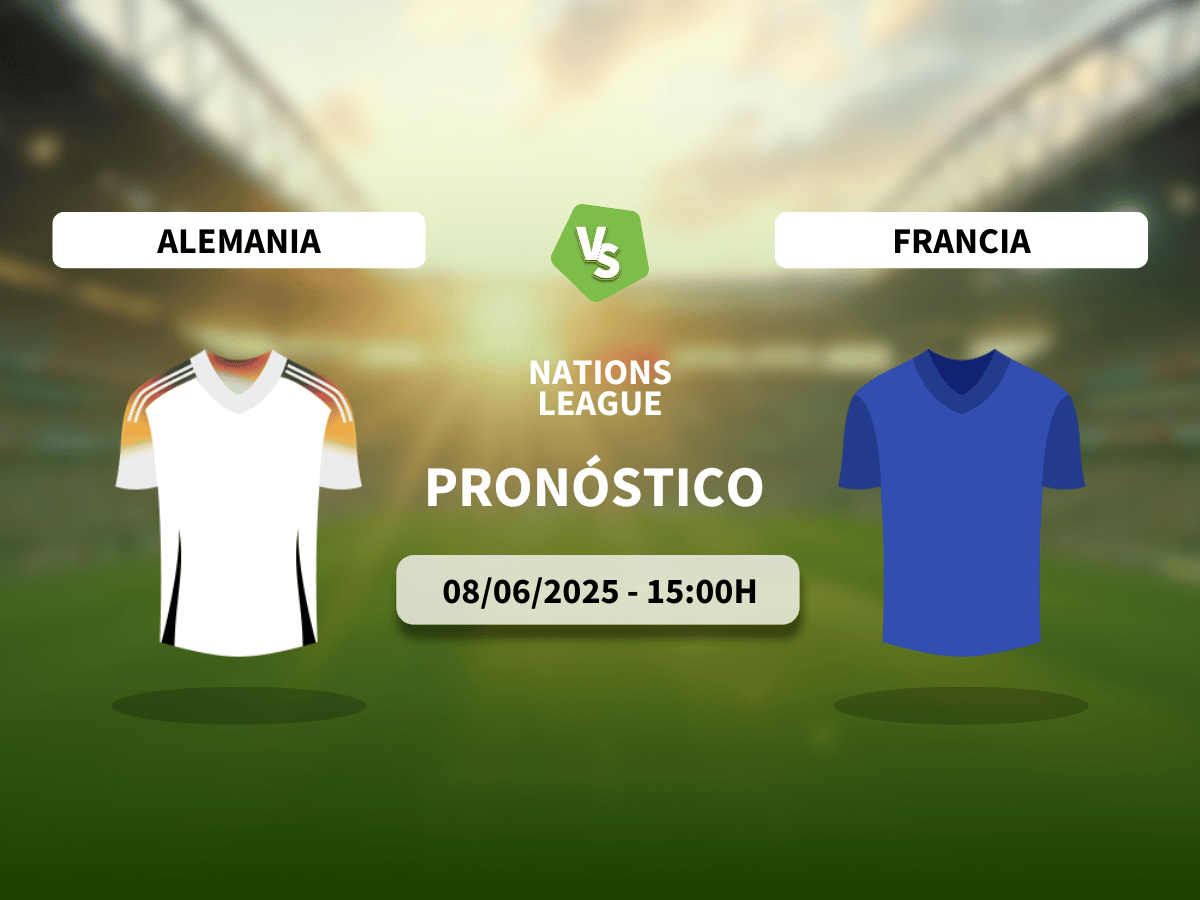 Pronóstico Alemania vs Francia (08/06/2025)