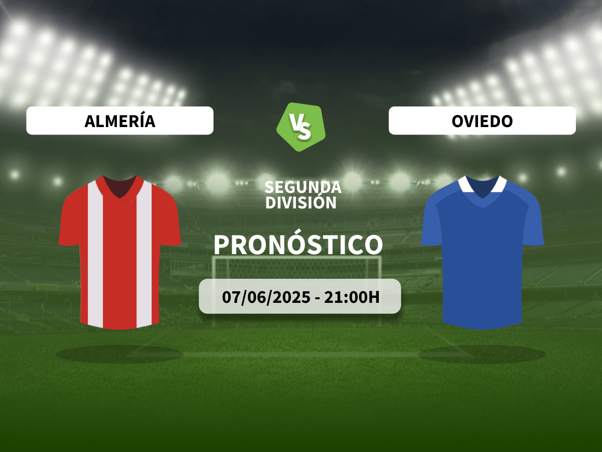 Pronóstico Almería vs Oviedo (07/06/2025)