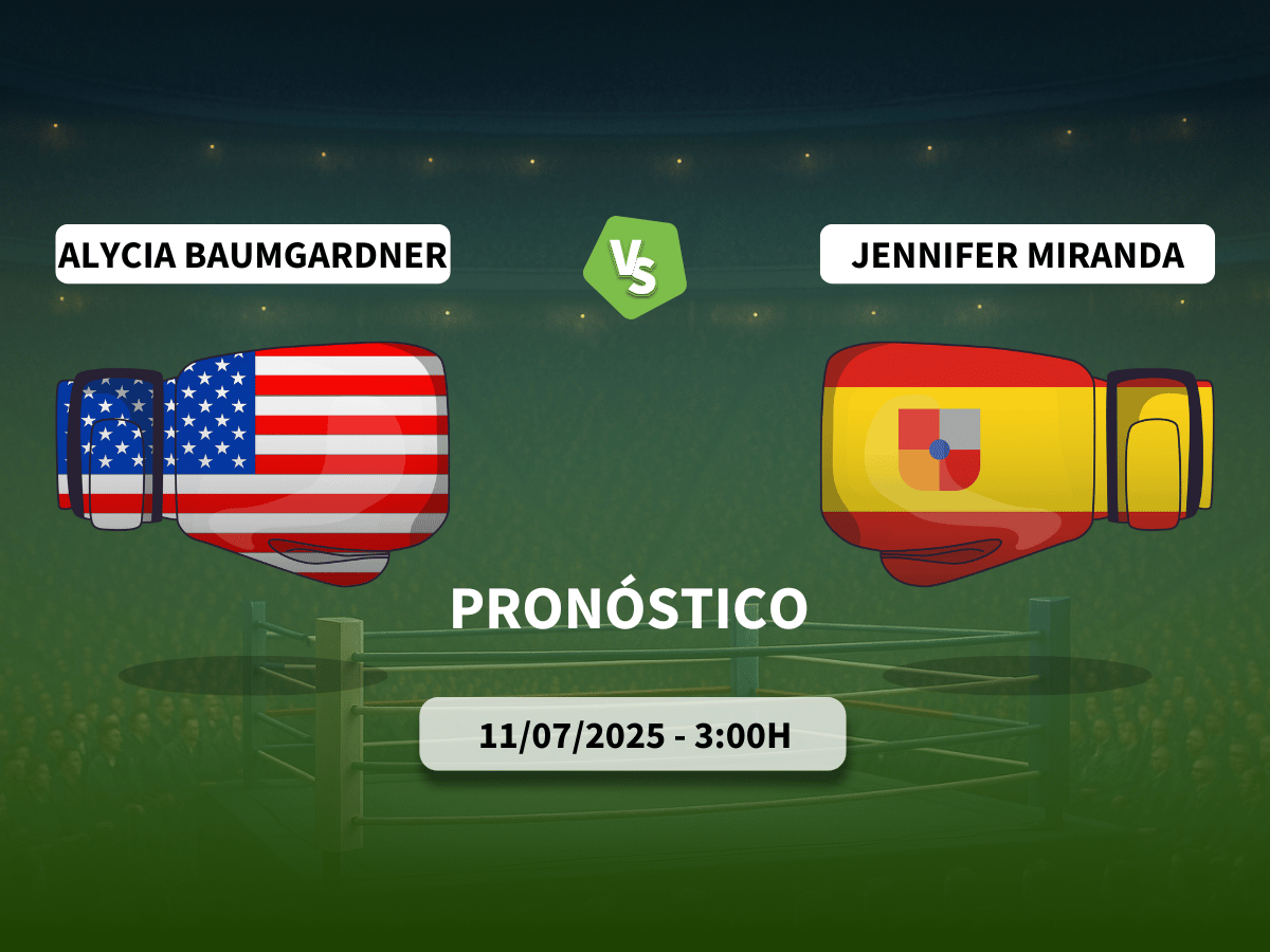 Pronóstico combate Alycia Baumgardner vs Jennifer Miranda (11/07/2025)