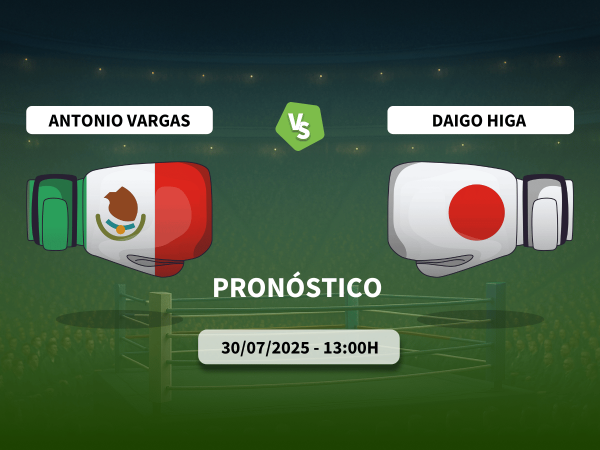 Pronóstico combate Antonio Vargas vs Daigo Higa (30/07/2025)