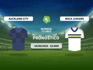 Pronóstico Auckland City vs Boca Juniors (24/06/2025)