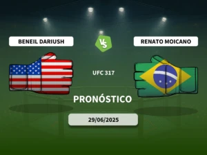 pronostico beneil dariush vs renato moicano 29/06/25