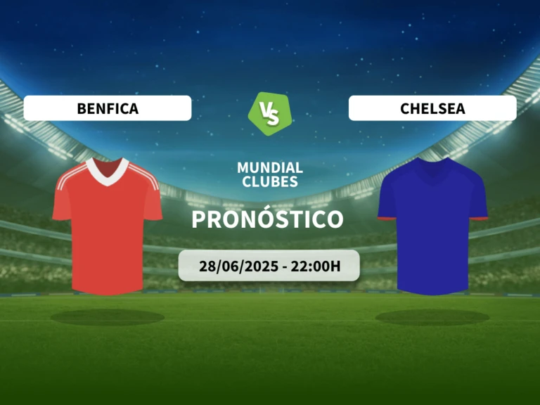 Pron&oacute;stico Benfica vs Chelsea (28/06/2025)