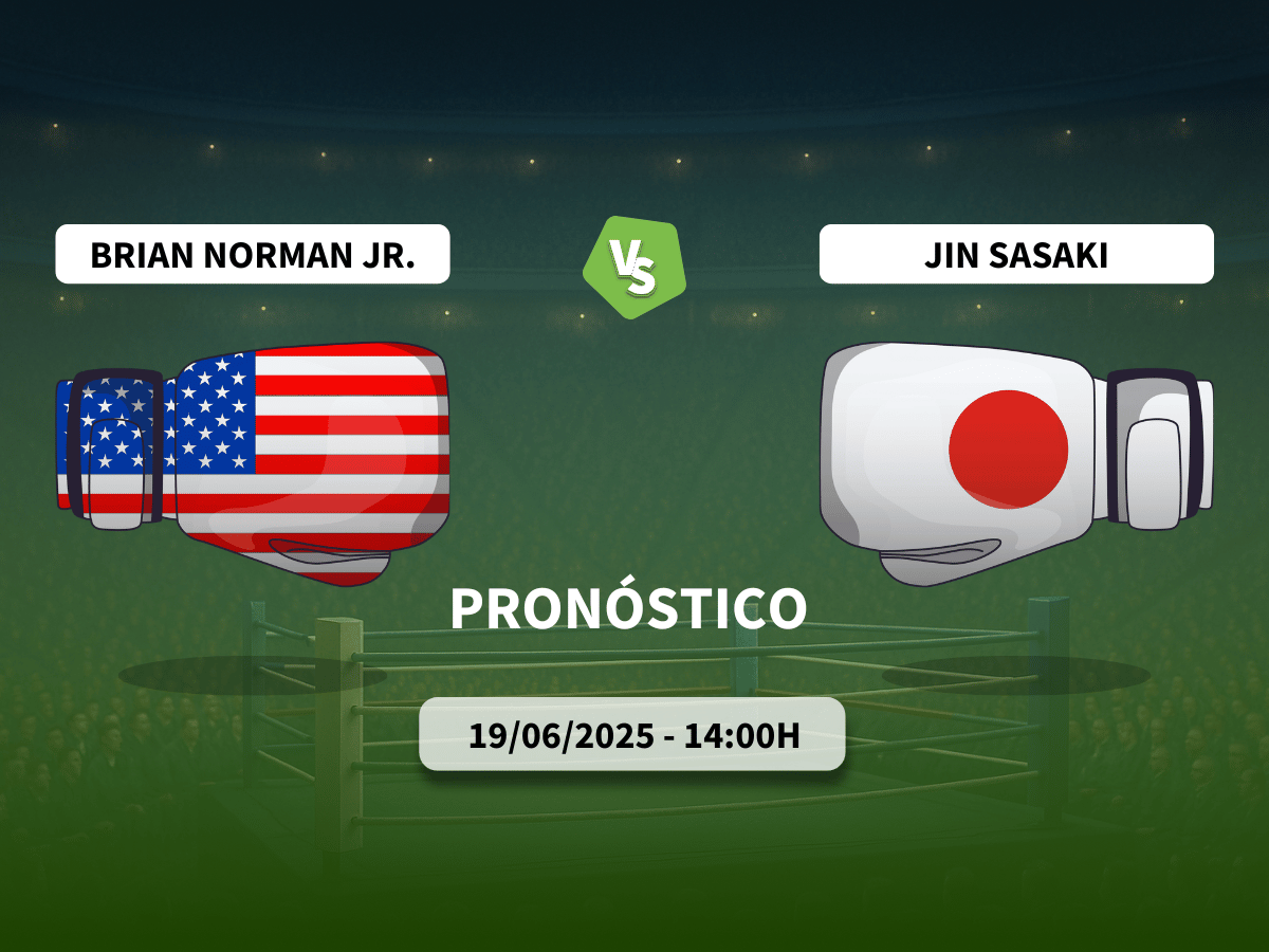 Pronóstico combate Brian Norman Jr vs Jin Sasaki (19/06/2025)