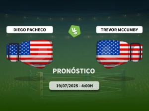 Pronóstico combate Diego Pacheco vs Trevor McCumby (19/07/2025)