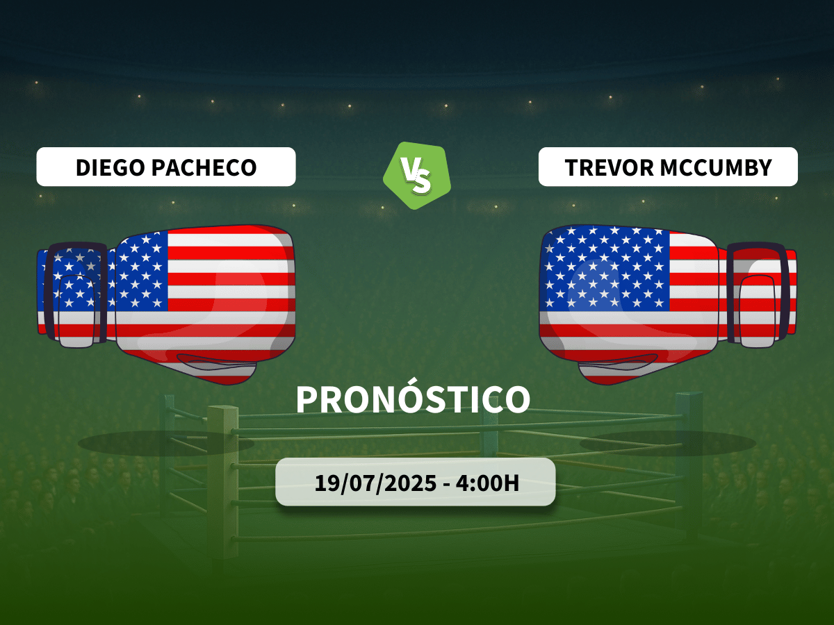 Pronóstico combate Diego Pacheco vs Trevor McCumby (19/07/2025)