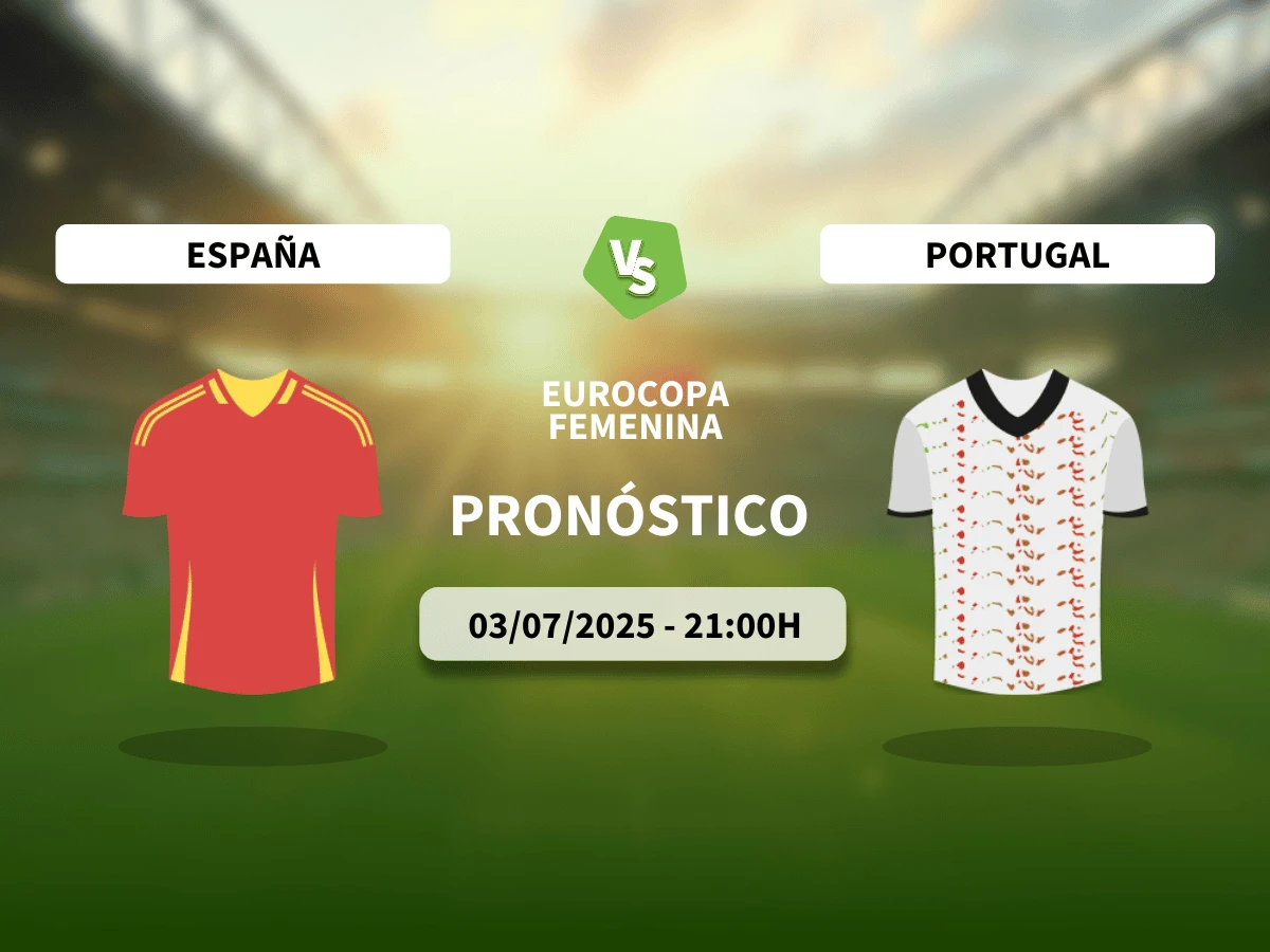 Pronóstico España – Portugal (03/07/25) | Eurocopa Femenina