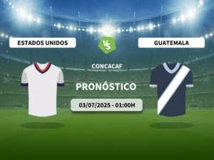 Pronóstico Estados Unidos vs Guatemala (03/07/2025)