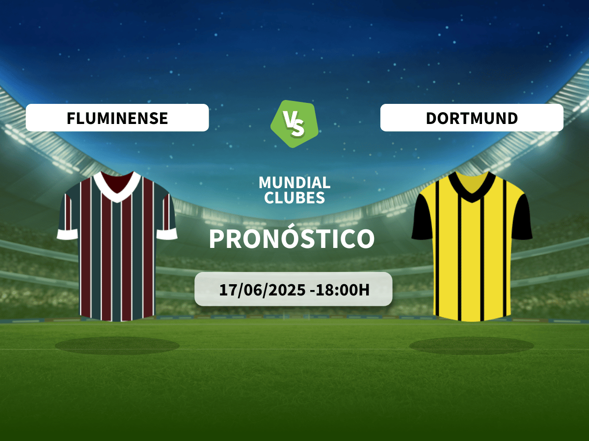 Pronóstico Fluminense vs Borussia Dortmund (17/06/2025)