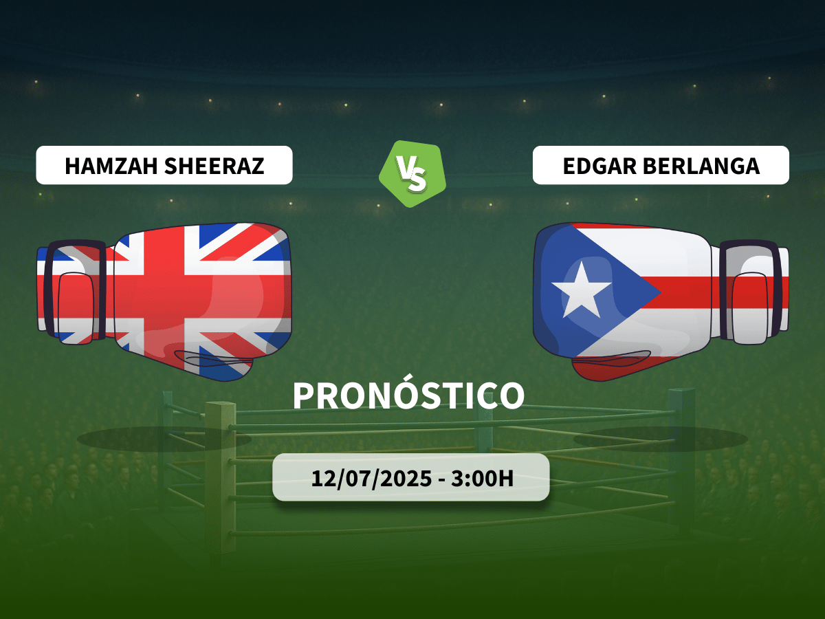 Pronóstico combate Hamzah Sheeraz vs Edgar Berlanga (12/07/2025)