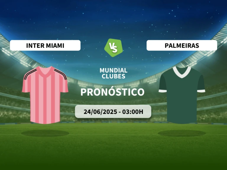 Pron&oacute;stico Inter Miami vs Palmeiras (24/06/2025)