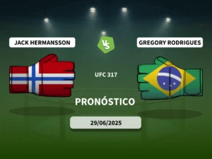 pronostico jack hermansson vs gregory rodrigues 29/06/25