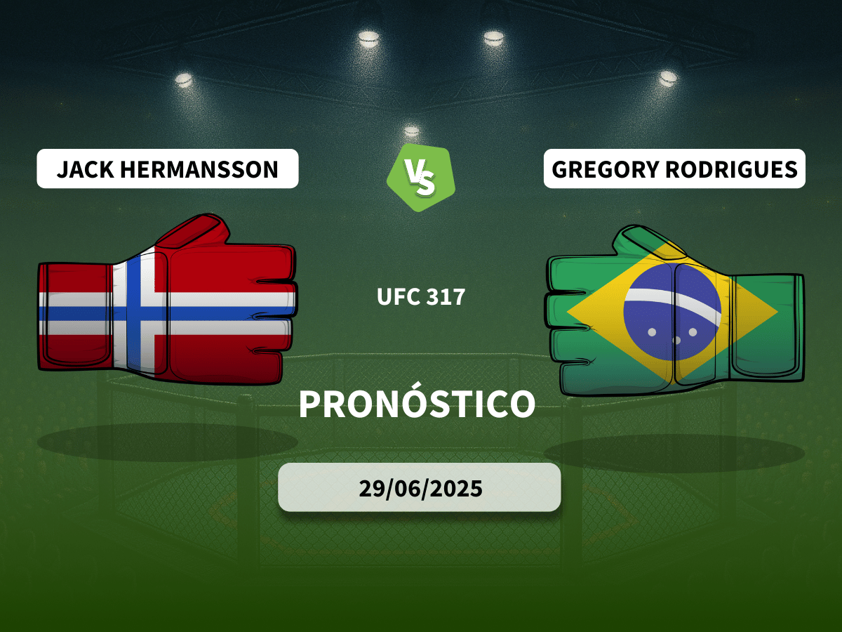 pronostico jack hermansson vs gregory rodrigues 29/06/25