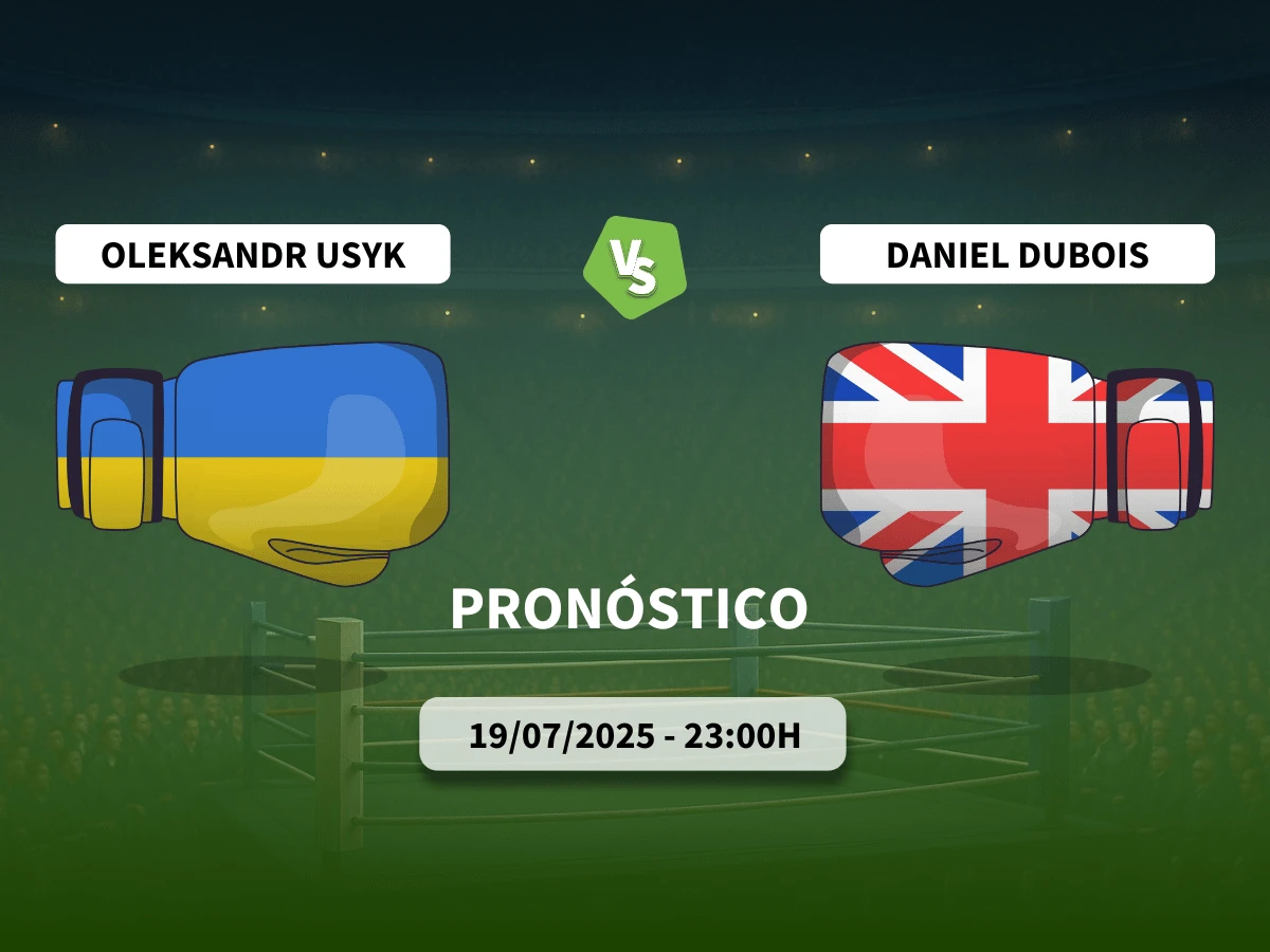 Pronóstico Oleksandr Usyk – Daniel Dubois 2 (19/07/25) | WBC, WBO, IBF, WBA, IBO, Lineal del mundo  / Peso Pesado