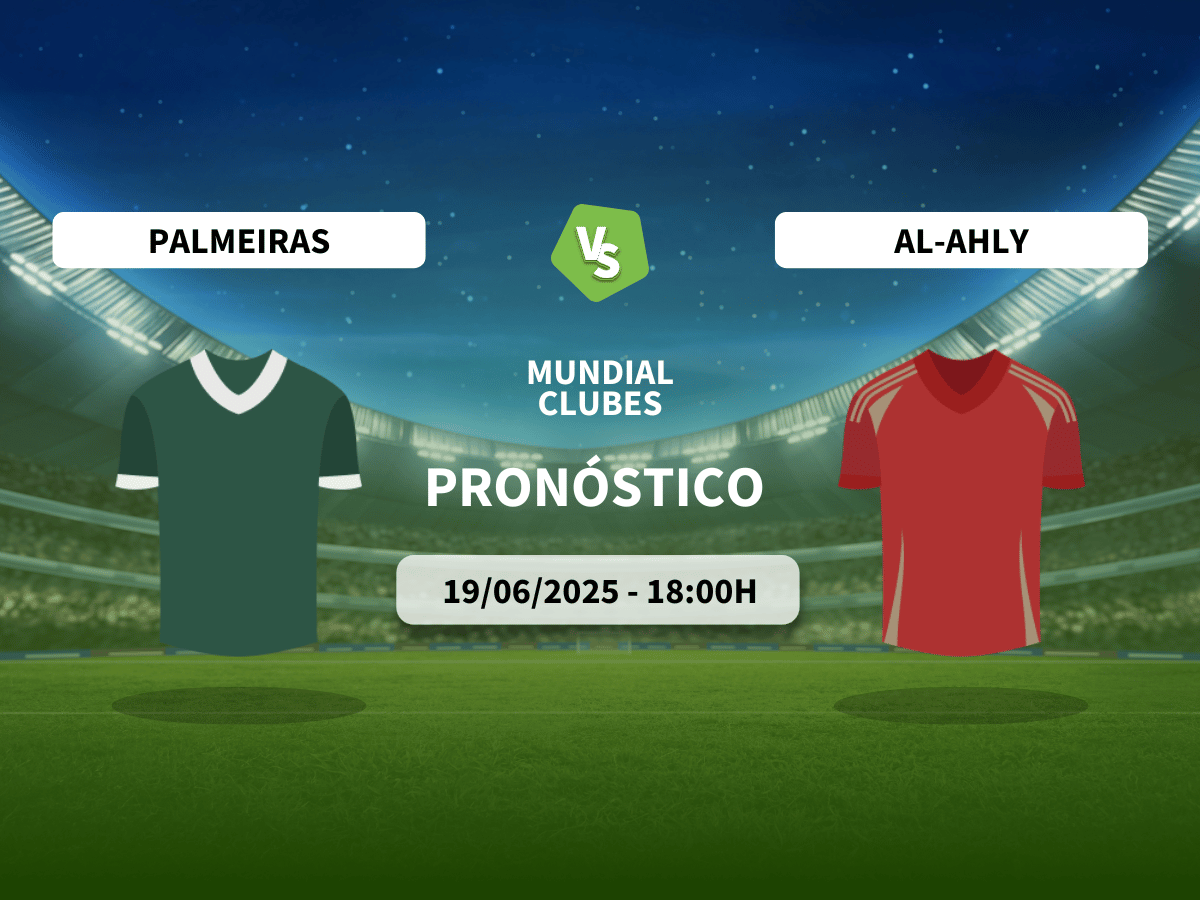 Pronóstico Palmeiras vs Al-Ahly (19/06/2025)