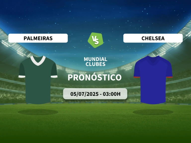 Pron&oacute;stico Palmeiras vs Chelsea (05/07/2025)