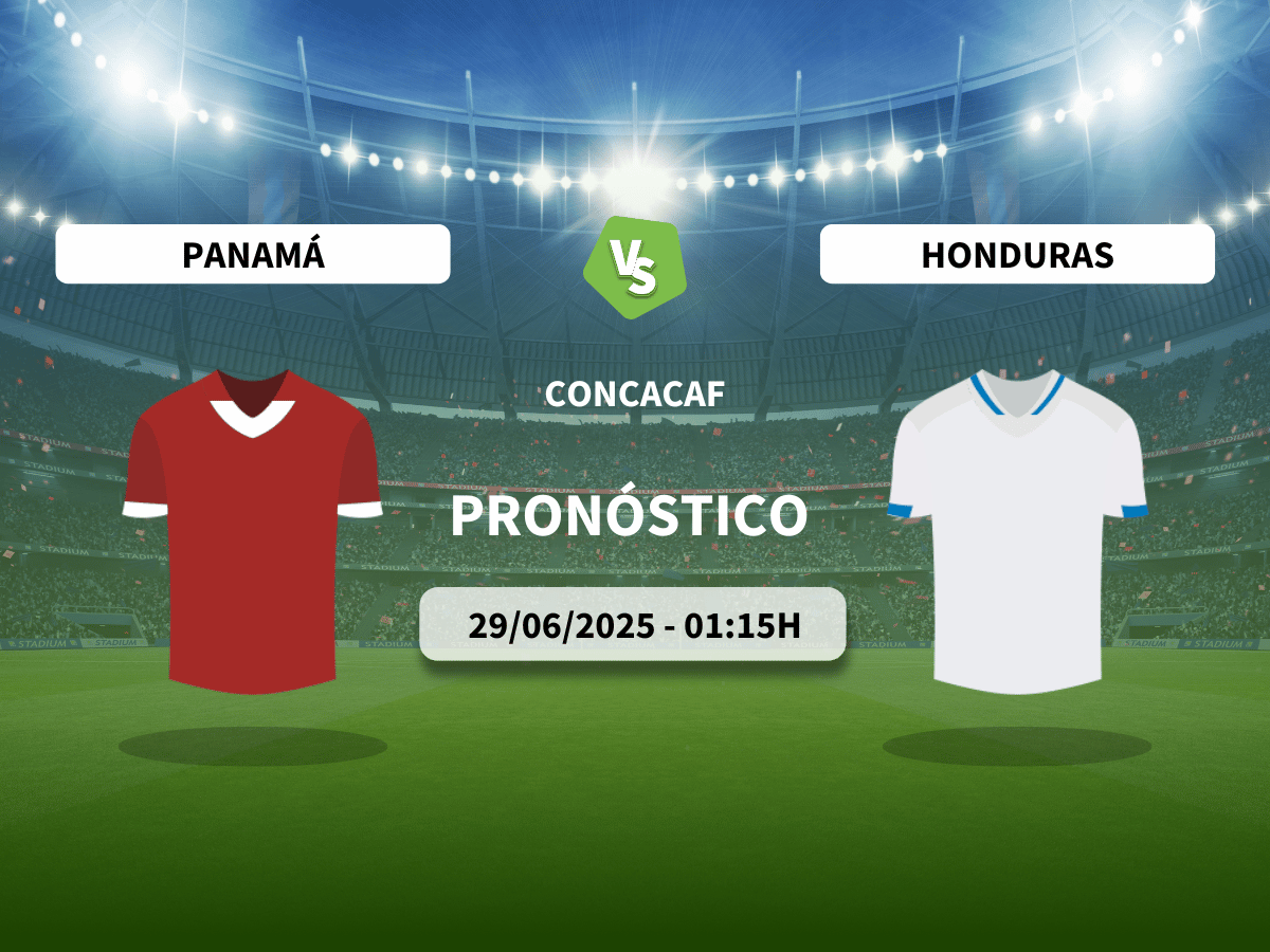 Pronóstico Panamá vs Honduras (29/06/2025)