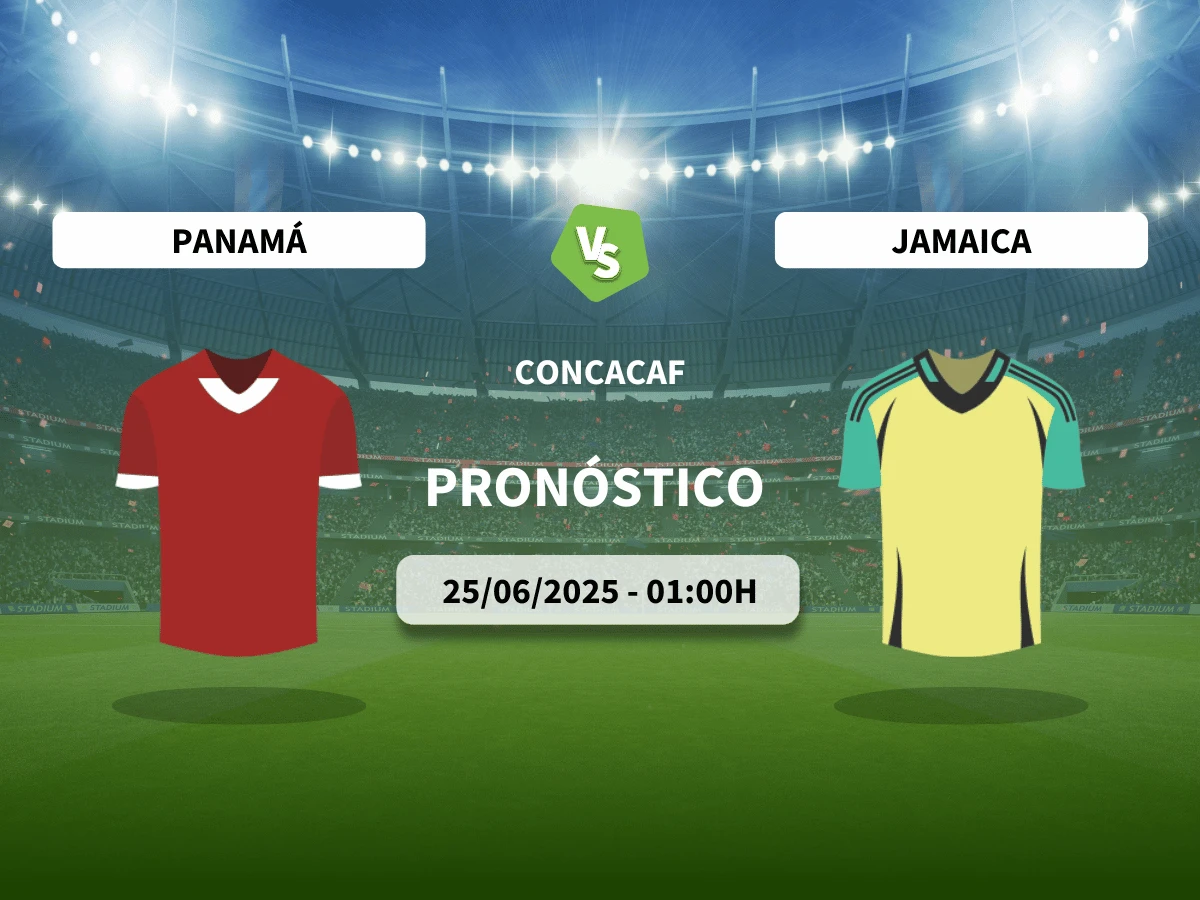 Pronóstico Panamá – Jamaica (25/06/25) | Copa Oro CONCACAF
