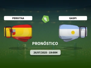 Pronóstico Perxitaa vs Gaspi - La Velada del Año (26/07/2025)
