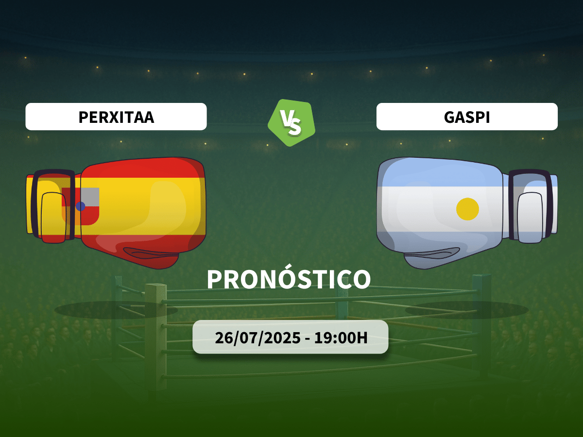 Pronóstico Perxitaa vs Gaspi - La Velada del Año (26/07/2025)