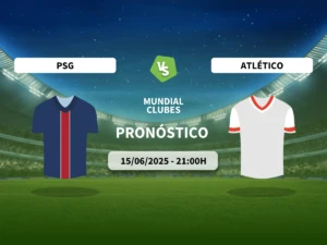 Pronóstico Paris Saint-Germain vs Atlético de Madrid (15/06/2025)