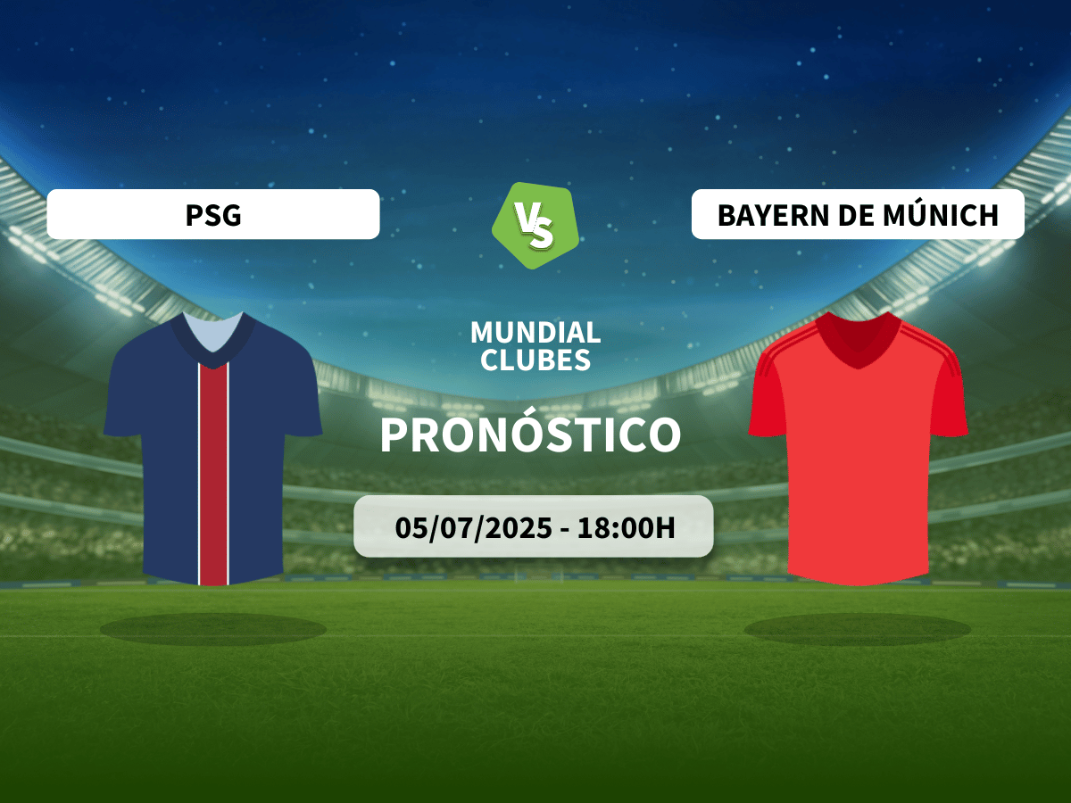Pronóstico PSG vs Bayern de Múnich (05/07/2025)